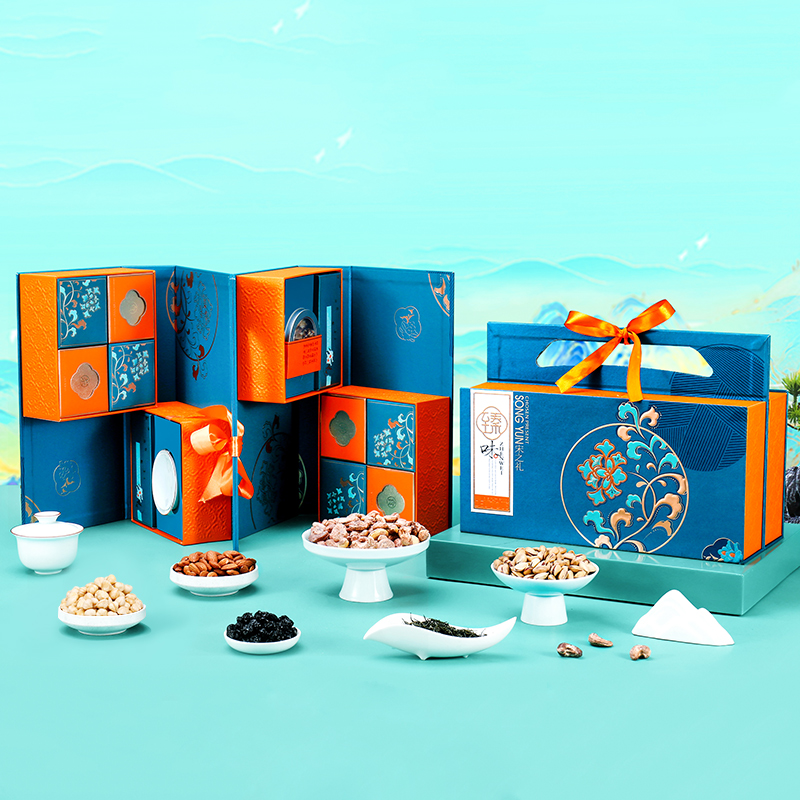 臻味 国潮宋韵坚果礼盒 宋之礼1.155kg