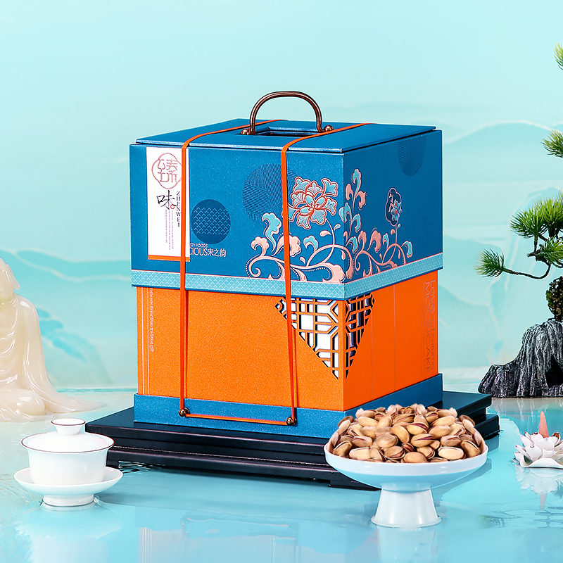 臻味 国潮宋韵坚果礼盒 宋之韵1.52kg