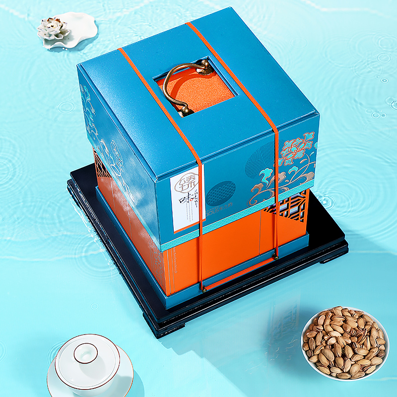 臻味 国潮宋韵坚果礼盒 宋之韵1.52kg