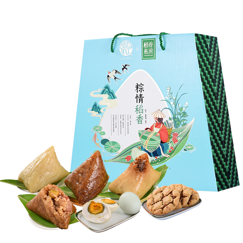 稻香私房端午节高档礼盒 粽情稻香1340g